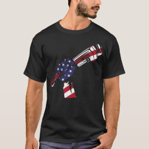 Camiseta Llave de tubería de enchufe Llave de tubería de ba
