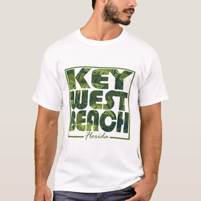 Camiseta Llave de verano al oeste- florida (Anverso)