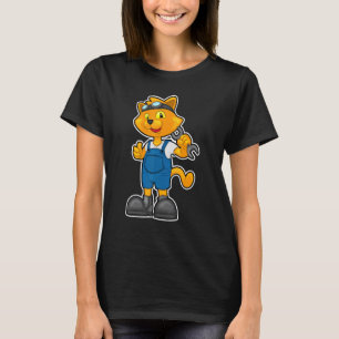 Camiseta Llave inglesa mecánica de gato