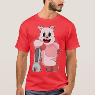 Camiseta Llave mecánica de cerdo