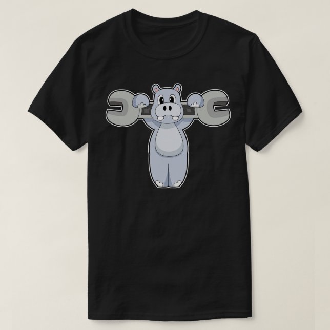 Camiseta Llave mecánica de Hippo (Diseño del anverso)