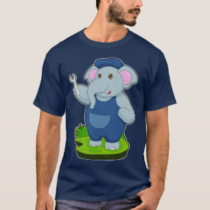 Camiseta Llave mecánica del elefante