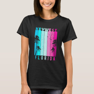 Camiseta Llave retro Oeste de la Florida Verano Souble Trop