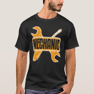 Camiseta Llave y destornillador de mecánico de automóviles 