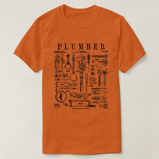 Camiseta Llave Y Herramientas De Plumín Pintage (Diseño del anverso)