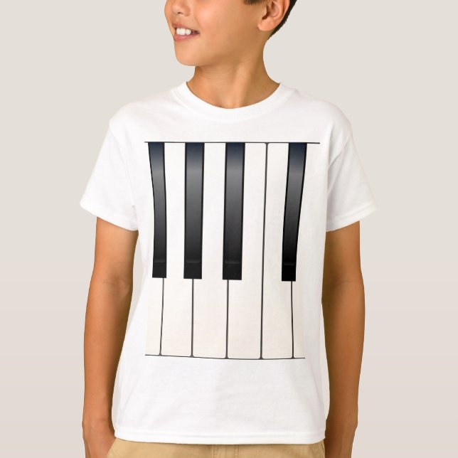 Camiseta Llaves del piano (Anverso)