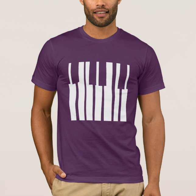 Camiseta Llaves del piano (Anverso)