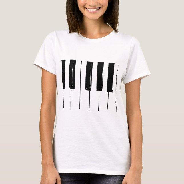 Camiseta Llaves del piano (Anverso)