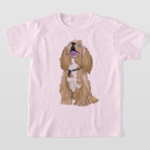 Camiseta Llaves el cocker spaniel miniatura