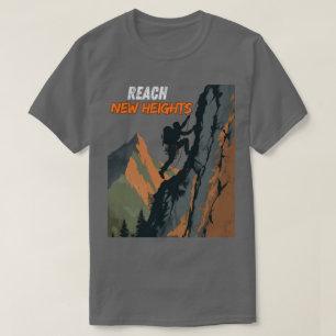 Camiseta Llega a nuevas alturas – Tributo al Día de Escalad