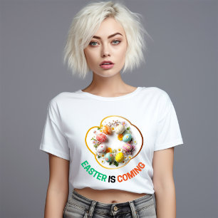 Camiseta Llega la Semana Santa - Conejo Infantil