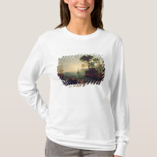 Camiseta Llegada de Aeneas en Italia, el amanecer del
