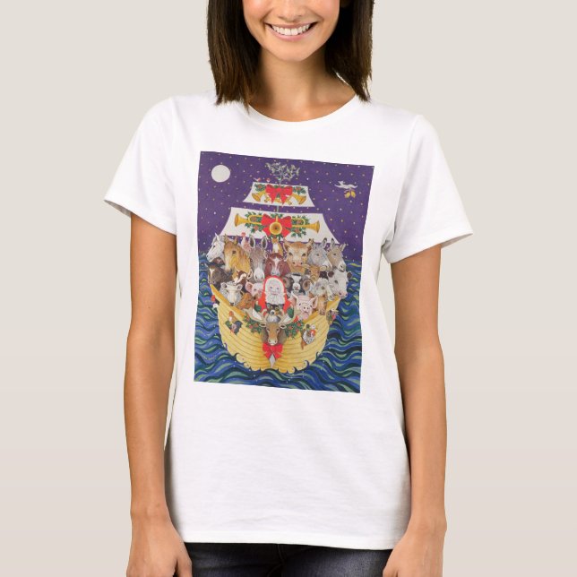 Camiseta Llegada del navidad (Anverso)