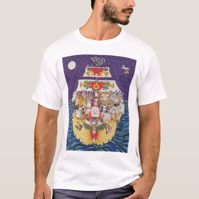 Camiseta Llegada del navidad (Anverso)