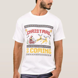 Camiseta Llegan los navidades