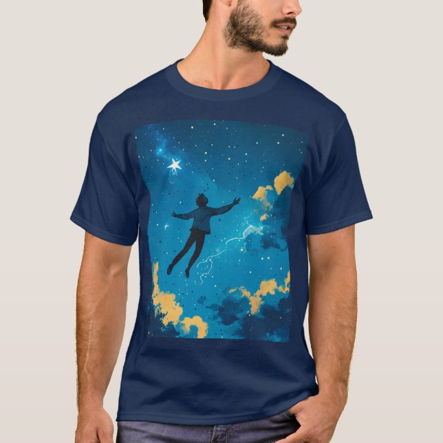 Camiseta Llegar a las estrellas (Anverso)