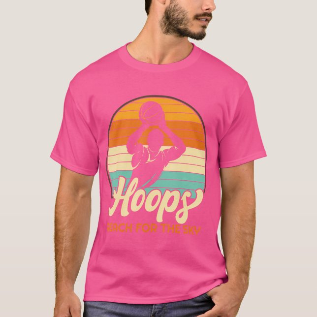 Camiseta Llegar A Los Buops Para El Básquetbol Sky (Anverso)
