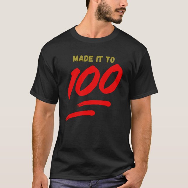 Camiseta Llegó a 100 (Anverso)