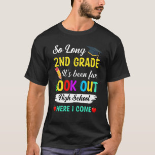 Camiseta Llegué A La Secundaria De 2º Grado.