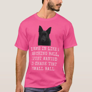 Camiseta Llegué como un maldito perro gracioso papá y D
