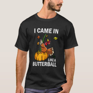 Camiseta Llegué Como Una Compañía Turca De Acción De Gracia