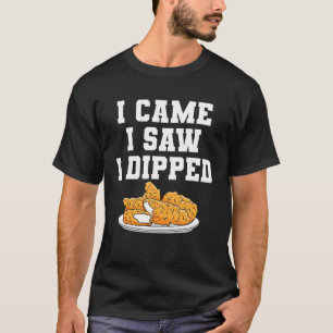 Camiseta Llegué Vi Me Mojé Tenedor De Pollo