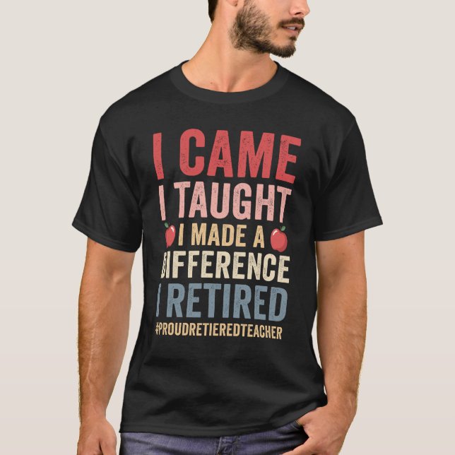 Camiseta Llegué Y Enseñé Que Había Hecho La Diferencia Orgu (Anverso)