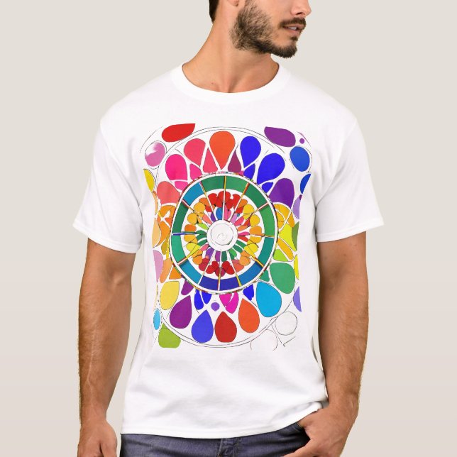 Camiseta llena de color (Anverso)