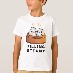Camiseta Llenando un divertido Dimsum Bao Pun