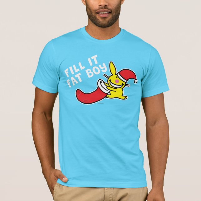 Camiseta Llénelo muchacho gordo (Anverso)