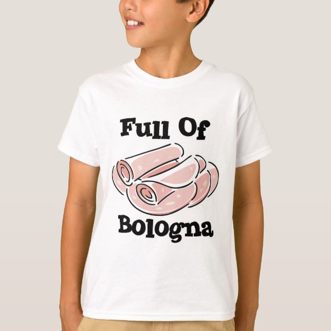 Camiseta lleno de bolonia (Anverso)
