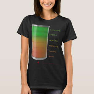Camiseta Lleno de carga de batería tu recordatorio diario d