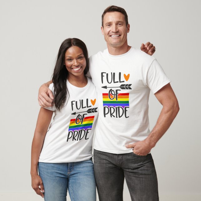 Camiseta Lleno De Orgullo (Unisexo)