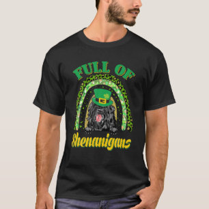 Camiseta Lleno de Shenanigans Affenpinscher Dog St Patrick