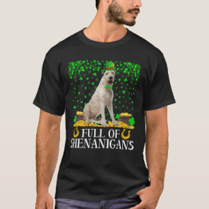 Camiseta Llenos De Shenanigans: El Perro Wolfhound Irlandés