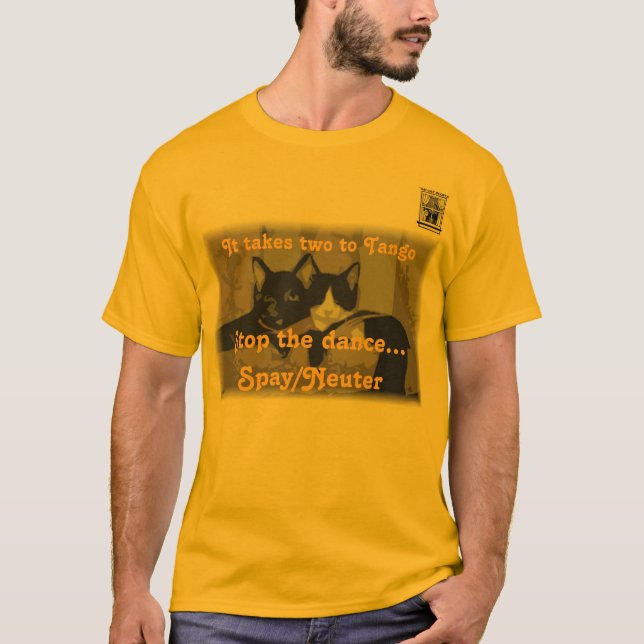 Camiseta Lleva dos el tango (Anverso)