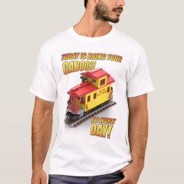 Camiseta Lleva tu Caboose al Día de Trabajo (Caboose Amaril