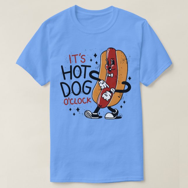 Camiseta Lleva tu Grub con este gracioso perro caliente (Diseño del anverso)