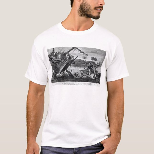 Camiseta Llevada de Robinson Crusoe (Anverso)