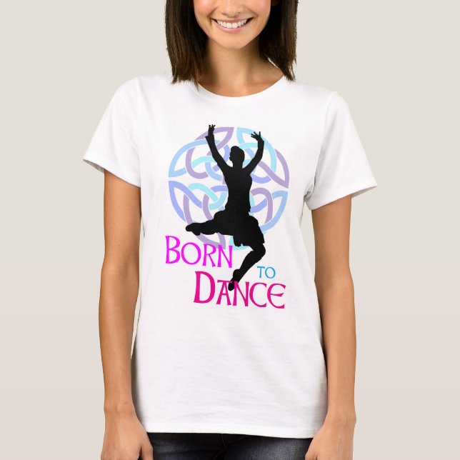 Camiseta Llevado bailar (Anverso)