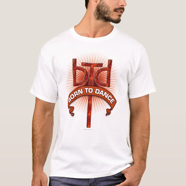 Camiseta Llevado bailar (redstone) (Anverso)