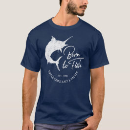 Camiseta Llevado pescar negocio de encargo de la pesca de