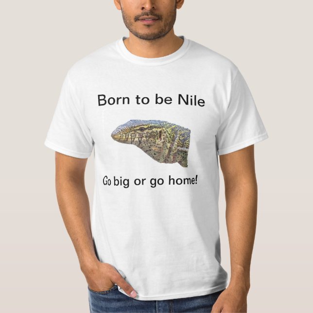 Camiseta Llevado ser el Nilo (Anverso)