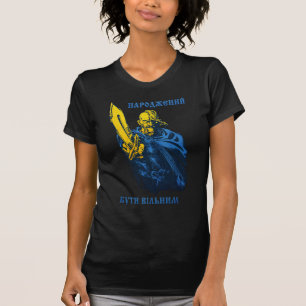 Camiseta Llevado ser libremente Cossack ucraniano