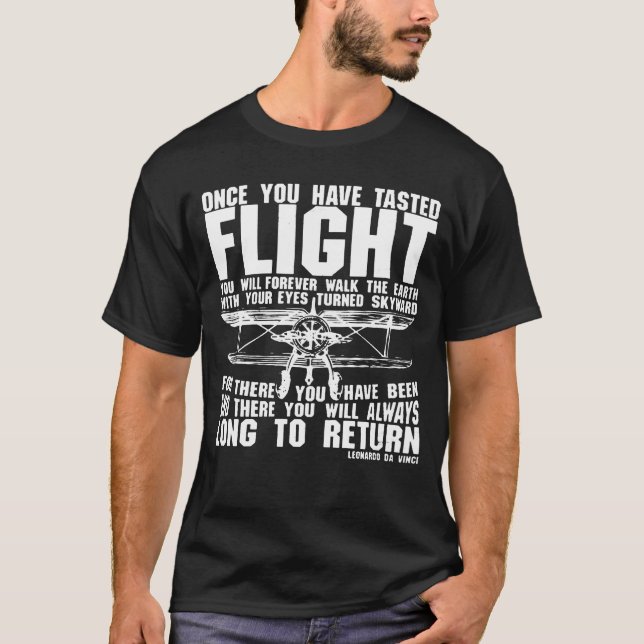 CAMISETA LLEVADO VOLAR (Anverso)