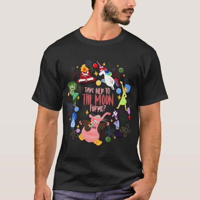 Camiseta Llévala a la Luna para mí divertido (Anverso)