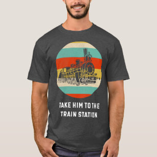 Camiseta Llévalo A La Estación De Tren De Tren De Lover Gif