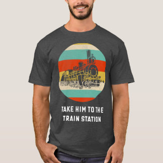 Camiseta Llévalo A La Estación De Tren De Tren De Lover Gif