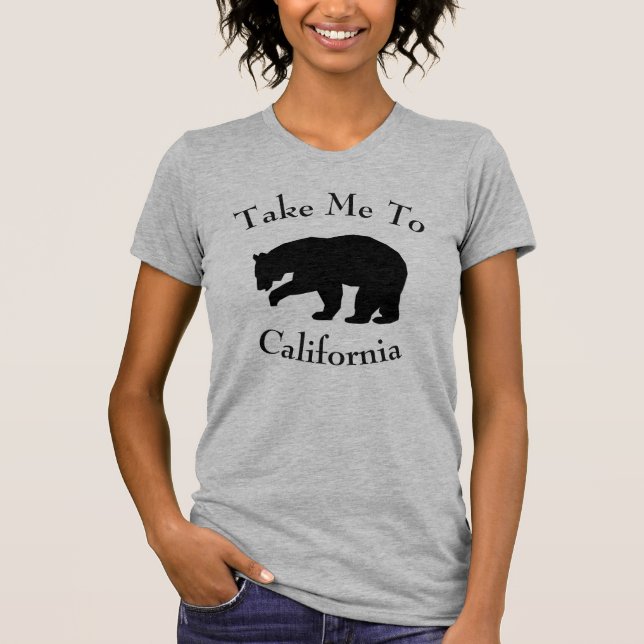 Camiseta Llévame a California (Anverso)