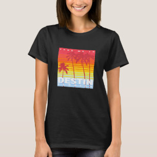Camiseta Llévame A Destin Florida Beach Vacation Souvenir